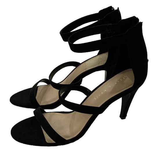 Kelly & Katie Shoes - Kelly and Katie Black Size 9.5 Women's Heels Sandals Shoes